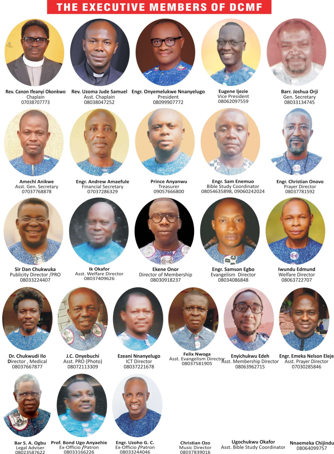 dcmf exco enugu anglican