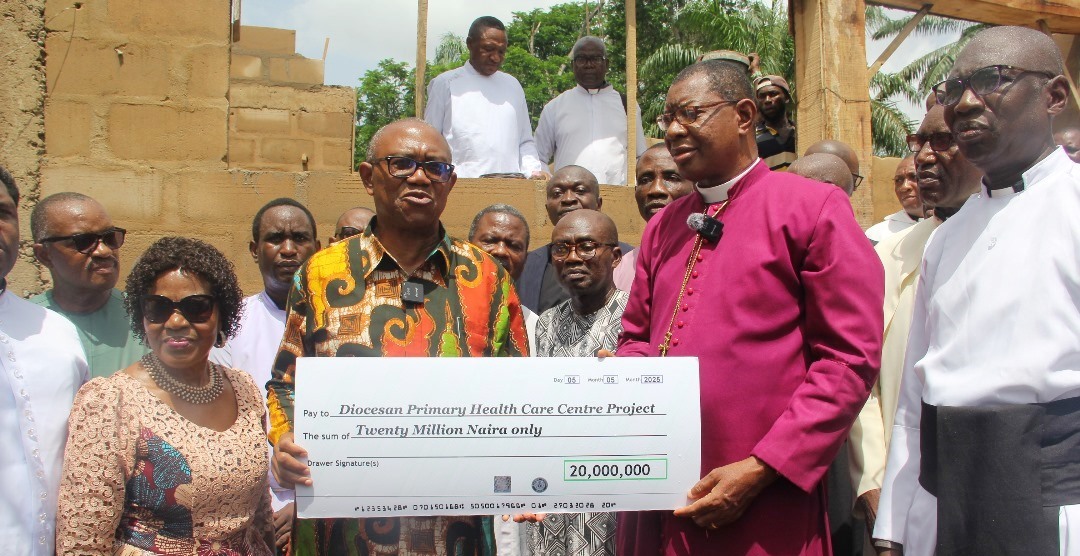Peter Obi partners with Anglican Diocese of Enugu